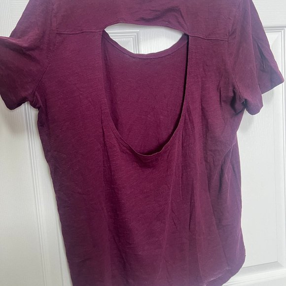 Victoria's Secret PINK Cotton Tee With Open Back - Picture 4 of 7